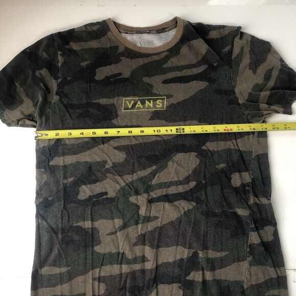 Vans Mens Short Sleeve Tee Camouflage Slim Fit Size Medium - Picture 5 of 14